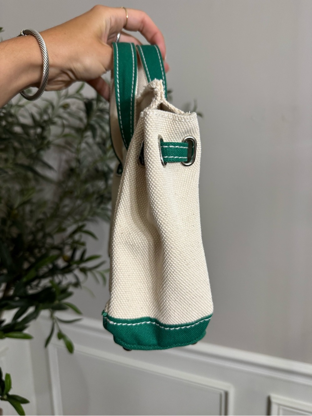 Sunwin Madaket Small Classic Tote Bag Green - Picture 2 of 7